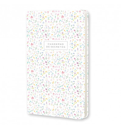 Cuaderno de Bullet Journal Mini flores de acuarela
