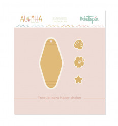 Troquel Aloha Llavero de hotel