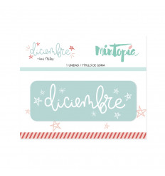 Título de goma Diciembre Mint Diciembre de Mintopía