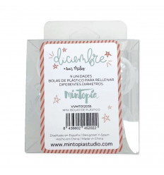 Set mini bolas de plástico Diciembre de Mintopía