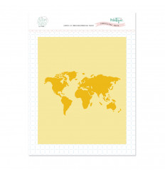 Carpeta embossing mapa Aventura de Mintopia