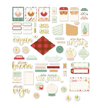 Die cuts palabras JOY