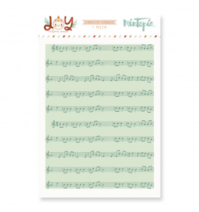 Carpeta emboss Jingle Bells JOY
