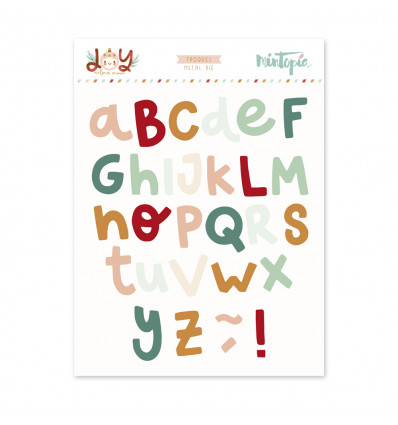 Troquel ABC grande JOY