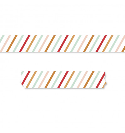 Washi tape rayas de colores JOY