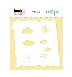Stencil nubes Back to Basics
