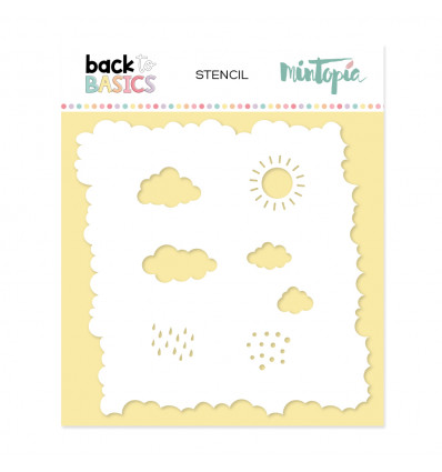 Stencil nubes Back to Basics