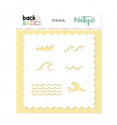 Stencil olas Back to Basics