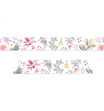 Washi Floral Chibi en el Bosque