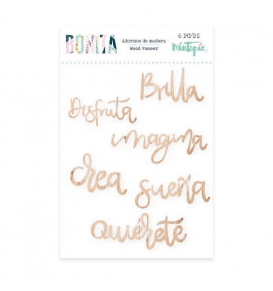 Set maderitas Bonita (5 unidades)