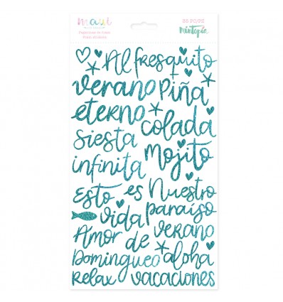 Pegatinas foam Maui (5 unidades)