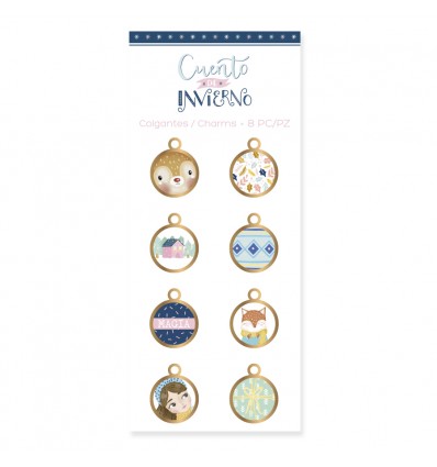 Charms Cuento de invierno (5 unidades)