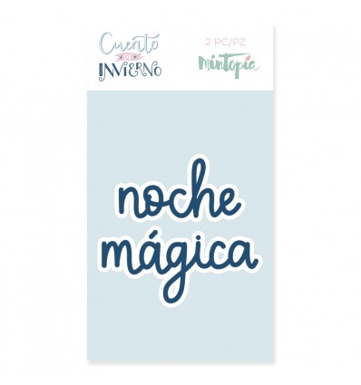 Troquel Noche mágica (3 unidades)
