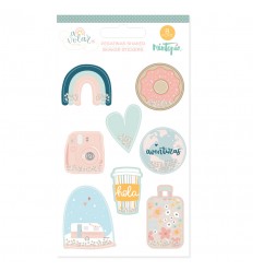 Pegatinas shaker A volar (5 unidades)