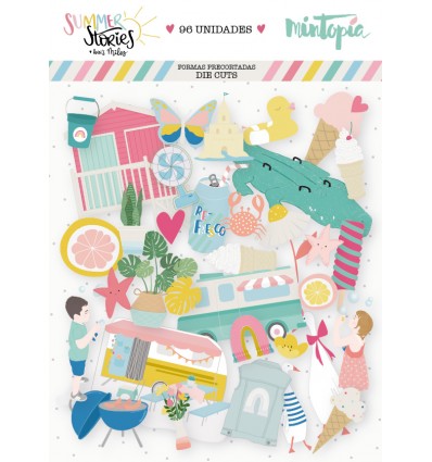 Die cuts ilustraciones Summer Stories