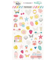 Pegatinas puffy Summer Stories