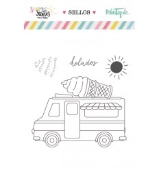 Set de sellos Camión de helados