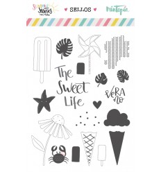 Set de sellos The sweet Life