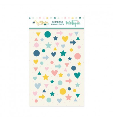Enamel dots Muérdago