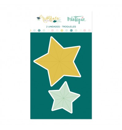Troquel Estrellas 3D
